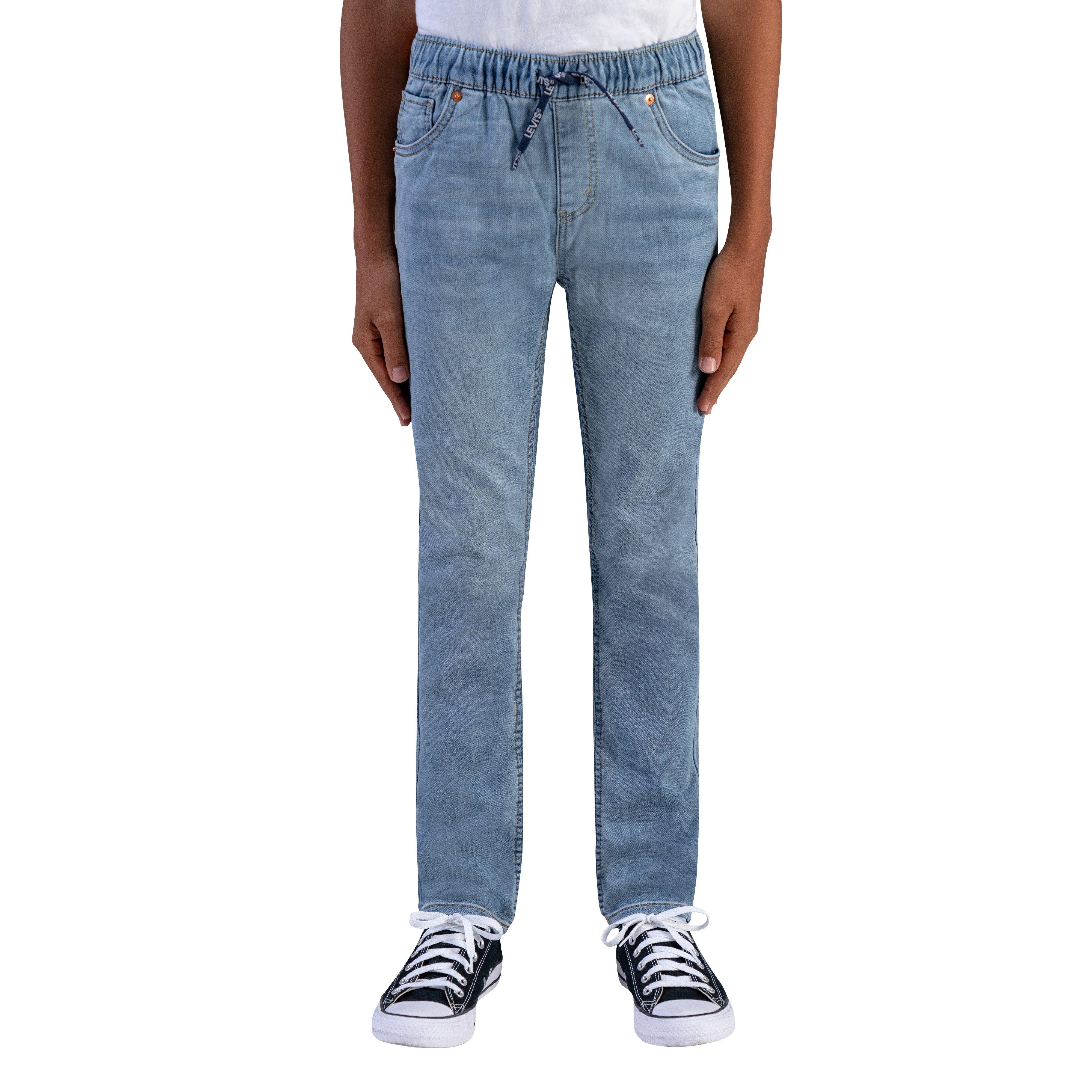 Levi's Big Boys' Skinny Fit Light Blue Wash Pull On Jeans - LIGHT BLUE